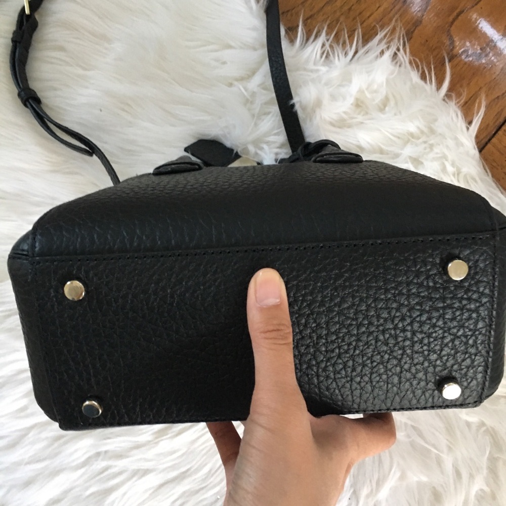 Kate Spade black crossbody satchel bag - Picture 3 of 8
